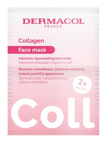 Dermacol Mască de față întineritoare Collagen (Face Mask) 2 x 8 ml