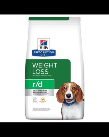 HILL'S Prescription Diet r/d Canine 4 kg hrana uscata pentru caini supraponderali