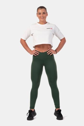 NEBBIA Minimalist Logo crop top S