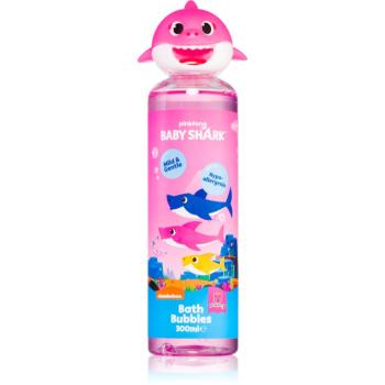 Corsair Baby Shark spuma de baie +jucarie pentru copii Pink 300 ml