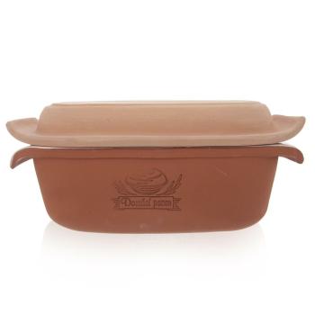 Formă ceramică de pâine Orion, cu capac33 x 16 cm