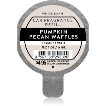 Bath & Body Works Pumpkin Pecan Waffles parfum pentru masina rezervă 6 ml