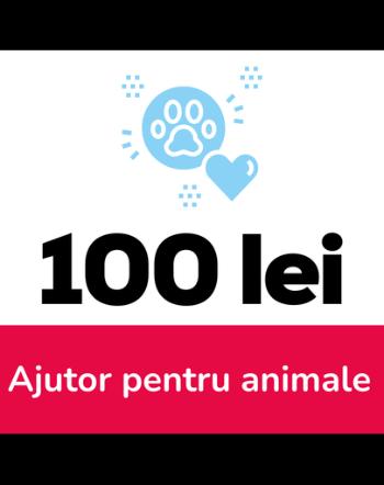 Ajutor pentru animale aflate in dificultate 100 lei