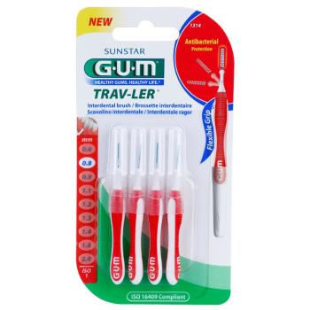 G.U.M Trav-Ler perie interdentara 0,8 mm 4 buc