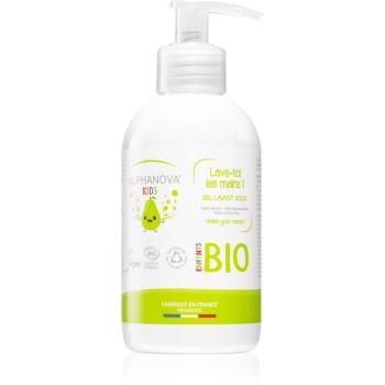 Alphanova Kids Bio Săpun lichid pentru mâini pentru copii Pear 250 ml