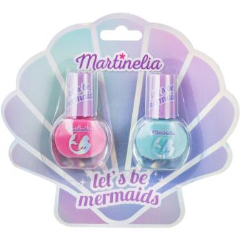 Martinelia Let´s be Mermaid Nail Duo set de lacuri de unghii pentru copii mai multe nuanțe 2x4 ml