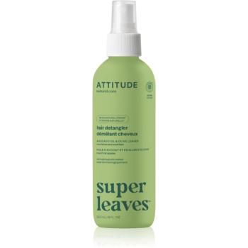 Attitude Super Leaves Avocado Oil & Olive Leaves spray pentru par usor de pieptanat pentru par normal spre uscat 240 ml