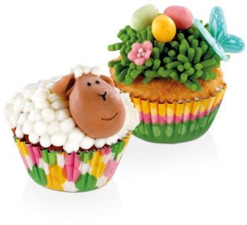 Forma TESCOMA DELÍCIA Mini muffinpapír 4 cm, 100 db, tavaszi