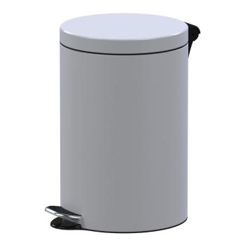 Coș cu pedale Alda Freedom Fresh 12 L, alb, alb, 12 l