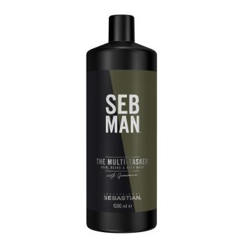 Sebastian Professional Șampon pentru păr, barbă și corp SEB MAN The Multitasker (Hair, Beard & Body Wash) 1000 ml