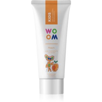 WOOM Kids Peach pasta de dinti pentru copii 50 ml