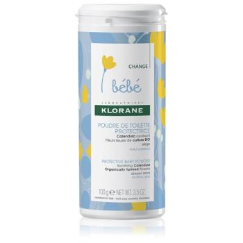 Klorane Bébé Calendula pudră protectoare pentru copii 100 g