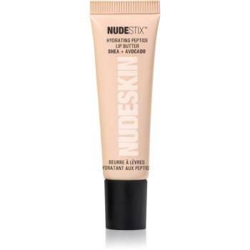 Nudestix Nudeskin Hydrating Peptide Lip Butter Unt puternic hranitor de buze culoare Dolce Nude 10 ml