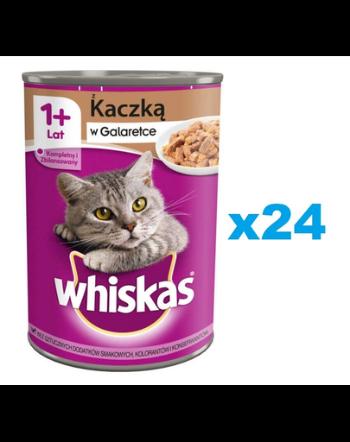 Conserve WHISKAS Adult 24x400 g rata in aspic hrana umeda pisici adulte