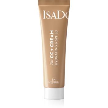 IsaDora CC + Cream crema CC hidratanta SPF 30 culoare 5N Medium 30 ml