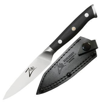 Zelite Infinity by Klarstein Alpha-Royal German 5", set de 4 cuțite pentru steak, 56 HCR, oțel inoxidabil