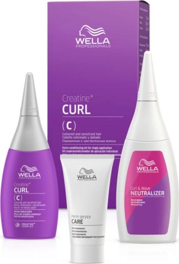 Wella Professionals Set pentru valuri permanente pentru păr fin și vopsit Creatine+ Curl C