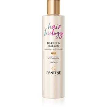 Pantene Hair Biology De-Frizz & Illuminate șampon pentru par uscat si vopsit 250 ml