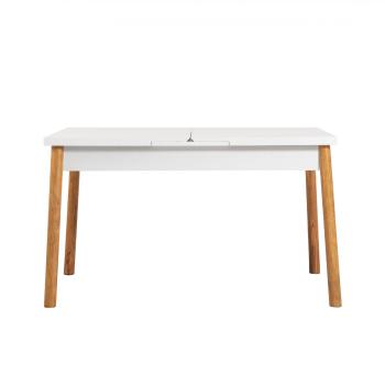 Masă de sufragerie Santiago Masa Atlantic White, multicoloră