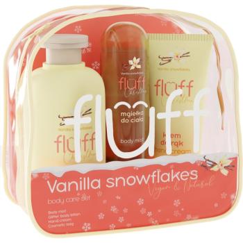 Fluff Vanilla Snowflakes set cadou pentru corp