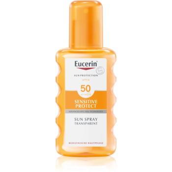 Eucerin Sun Dry Touch Oil Control átlátszó védő spray SPF 50 200 ml