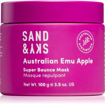 Sand & Sky Australian Emu Apple Super Bounce Mask masca de hidratare si luminozitate faciale 100 g