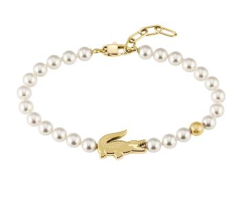 Lacoste Brățară frumoasă cu perle pentru femei Matchpoint 204043 19 cm