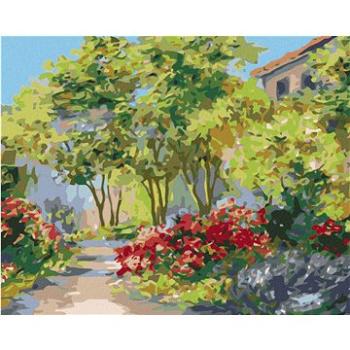 Maľovanie podľa čísel – Dom v letnom lese (HRAbz33499nad)