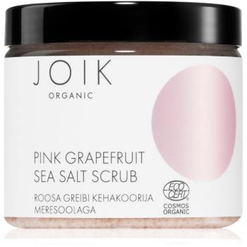 JOIK Organic Pink Grapefruit exfoliant pentru corp cu sare de mare 240 g