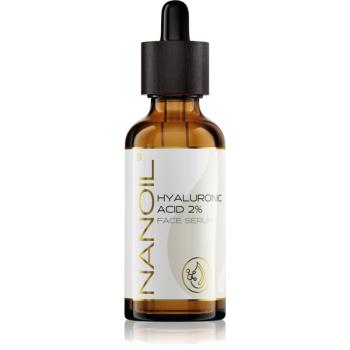 Nanoil Hyaluronic Acid 2% ser de piele intens hidratant cu acid hialuronic 50 ml