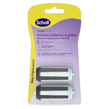 Scholl Role de schimb pentru pilă electrică Velvet Smooth Expert Care 2in1 File & Smooth 2 bucăți