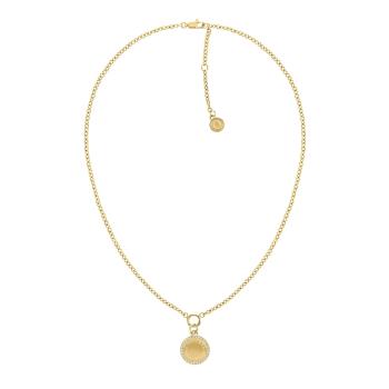 Tommy Hilfiger Colier placat cu aur cu cristale Mini Crystals 2780903