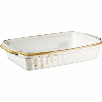 Mäser Tavă de copt Pintar Puncte maro alb 30 x18,6 cm, M