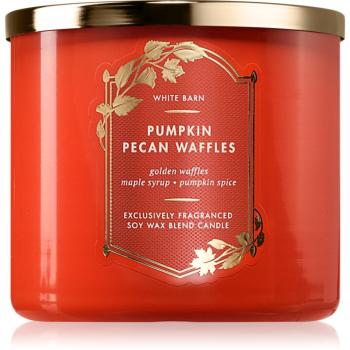 Bath & Body Works Pumpkin Pecan Waffles lumânare parfumată 411 g