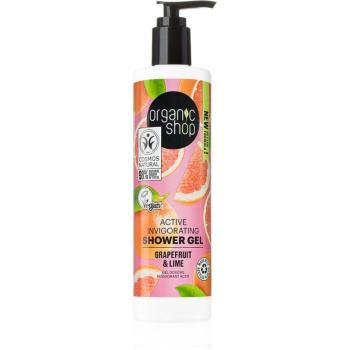 Organic Shop Grapefruit & Lime gel de duș activ 280 ml