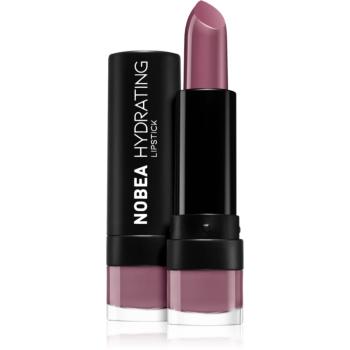 NOBEA Day-to-Day Hydrating Lipstick ruj hidratant culoare Soft Plum #L10 4,5 g