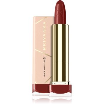 Max Factor x Priyanka Colour Elixir ruj cu persistență îndelungată cu efect mat culoare 82 Warm Sandalwood 6,5 g