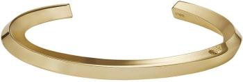 Emporio Armani Brățară solidă de lux placată cu aur EGS3102710