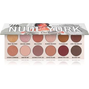 theBalm Ms. Nude York paletă cu farduri de ochi 14 g