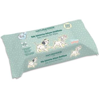 Disney Naturaverde Baby Delicate Wet Wipes șervețele umede pentru copii 64 buc