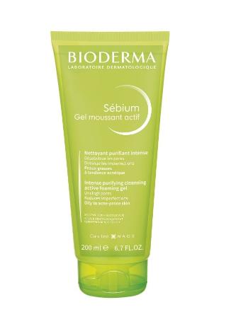 BIODERMA Sébium Gel moussant actif aktivní čisticí gel na akné 200 ml