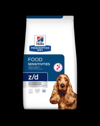 HILL'S Dog Prescription Diet z/d ActivBiome 3 kg dieta veterinara pentru caini cu probleme de piele, intolerante