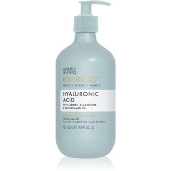 Baylis & Harding Kindness+ Hyaluronic Acid Săpun lichid pentru mâini cu efect de hidratare parfum Pear & Neroli 500 ml