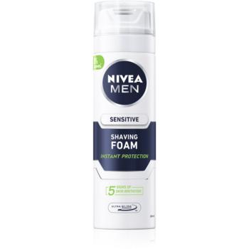 Nivea Men Sensitive spumă pentru bărbierit pentru barbati 200 ml