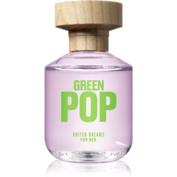 Benetton United Dreams Green Pop For Her Eau de Toilette pentru femei 80 ml