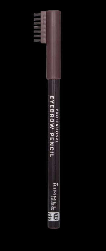 RIMMEL London Professional Eyebrow, Ceruzka na obočie, 001 Dark brown 1.4 g