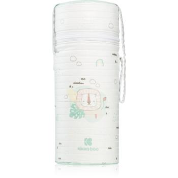 Kikkaboo Savanna Single Bottle Insulator husă termoizolantă pentru biberon pentru sticla de băut 23,5 x 9,6 x 9,6 cm Mint 1 buc