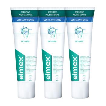Elmex Pastă de dinți pentru albire pentru dinți sensibili Sensitive Whitening Trio 3x 75 ml