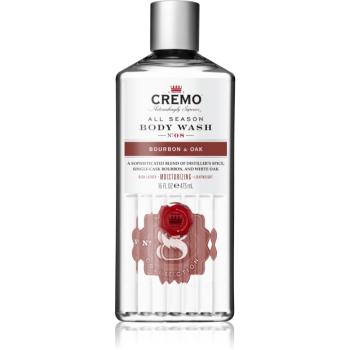 Cremo Body wash Bourbon & Oak Gel de duș pentru bărbați 473 ml