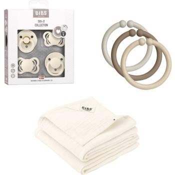 BIBS Baby Gift Set Big set cadou pentru bebeluși Ivory